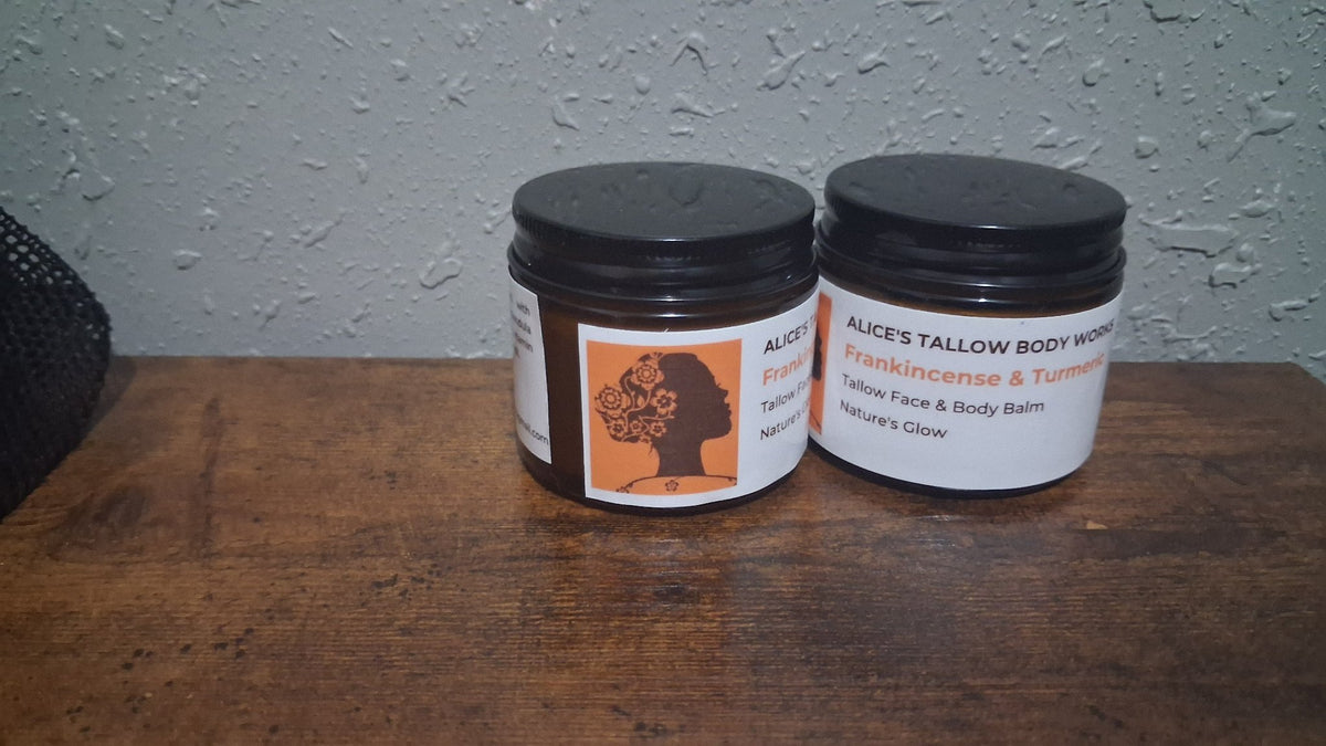 Frankincense & Turmeric Tallow Face and Body Cream