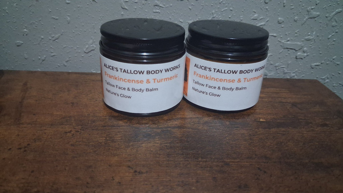 Frankincense & Turmeric Tallow Face and Body Cream