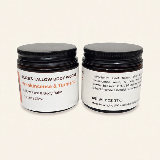 Frankincense & Turmeric Tallow Face and Body Cream
